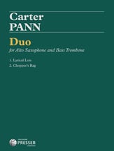 DUO ALTO SAX AND BASS TROMBONE cover